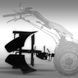 swivel moldboard plow for hand tractor Jansen MGT-420 and MGT-600E MGT-420/MGT-600E photo 1