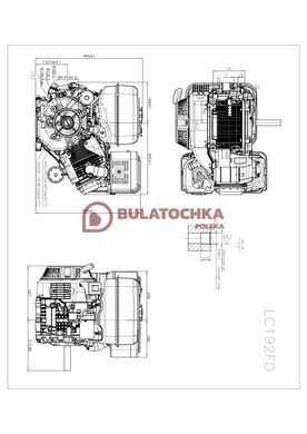 Petrol engine Loncin LC192FD 13006 photo