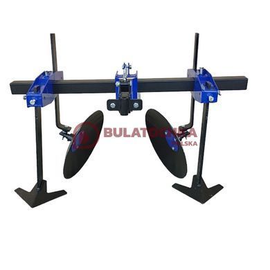 Disc hiller on double hitch (dia. 410) AGROMARKA MODERN with flat cutters 73019 photo