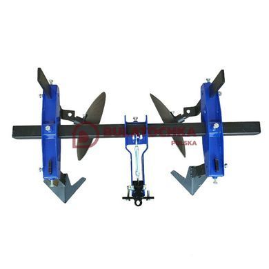Disc hiller on double hitch (dia. 410) AGROMARKA MODERN with flat cutters 73019 photo