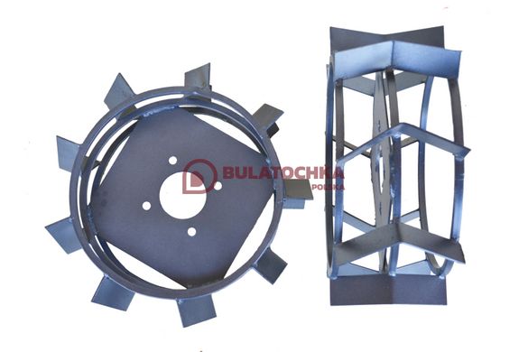 Грунтозачепи для мотоблока (залізні колеса) ф 380/160 квадрат 10х10 72003 фото